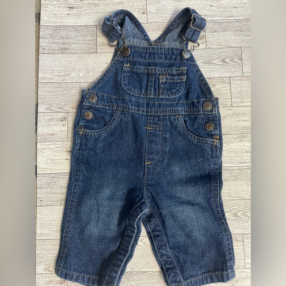 Jean overalls - unisex baby overalls